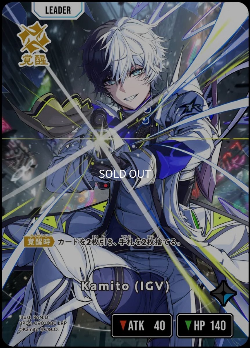 画像2: Kamito（IGV）/LRP【青】《BP05-090/080》 (2)